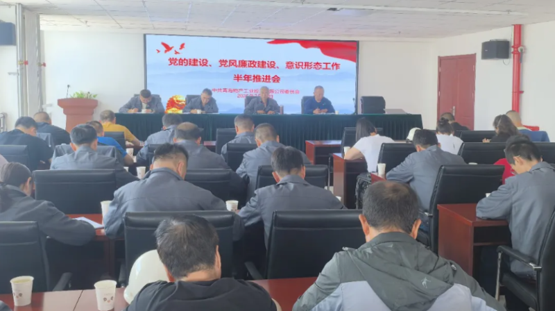 工投公司黨委召開黨的建設、黨風廉政建設、意識形態(tài)工作半年推進會